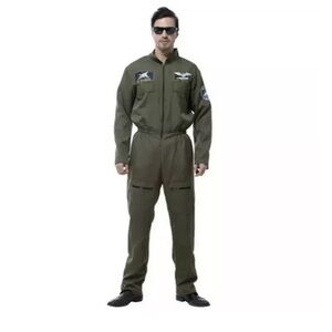 The Air Force Hero Adult Costume. Size Medium